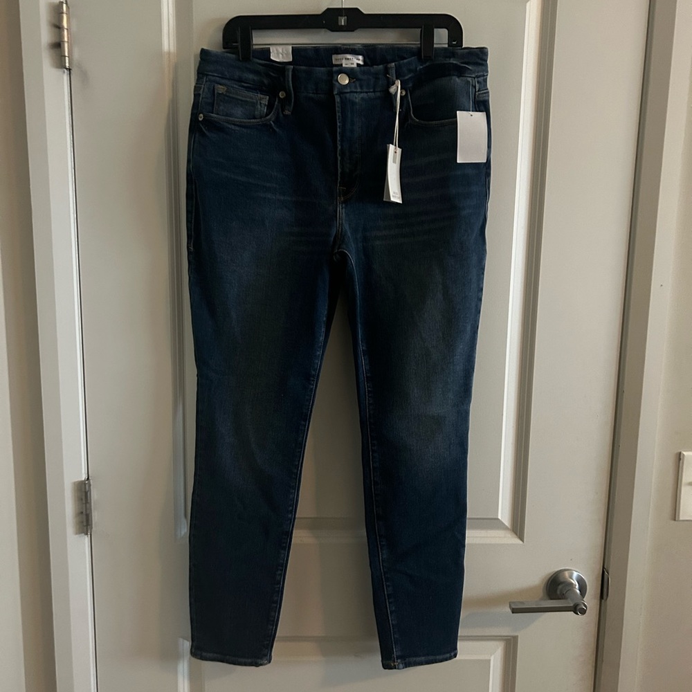 Good American Good Legs Jeans GL014T 14/32 Inseam 32”